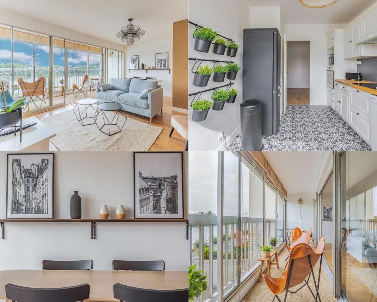Appart'Hotel Luminous Vue Seine- Paris 15Min 奥尔日河畔于维西 外观 照片