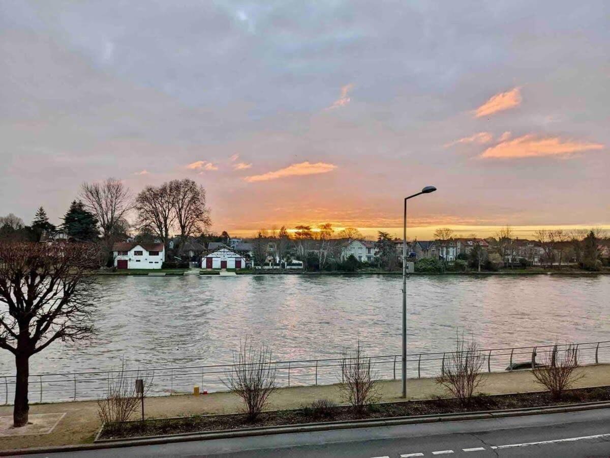Appart'Hotel Luminous Vue Seine- Paris 15Min 奥尔日河畔于维西 外观 照片