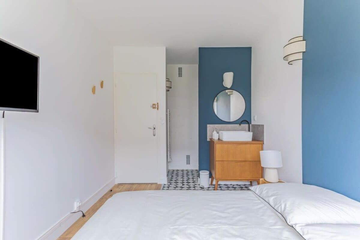 Appart'Hotel Luminous Vue Seine- Paris 15Min 奥尔日河畔于维西 外观 照片