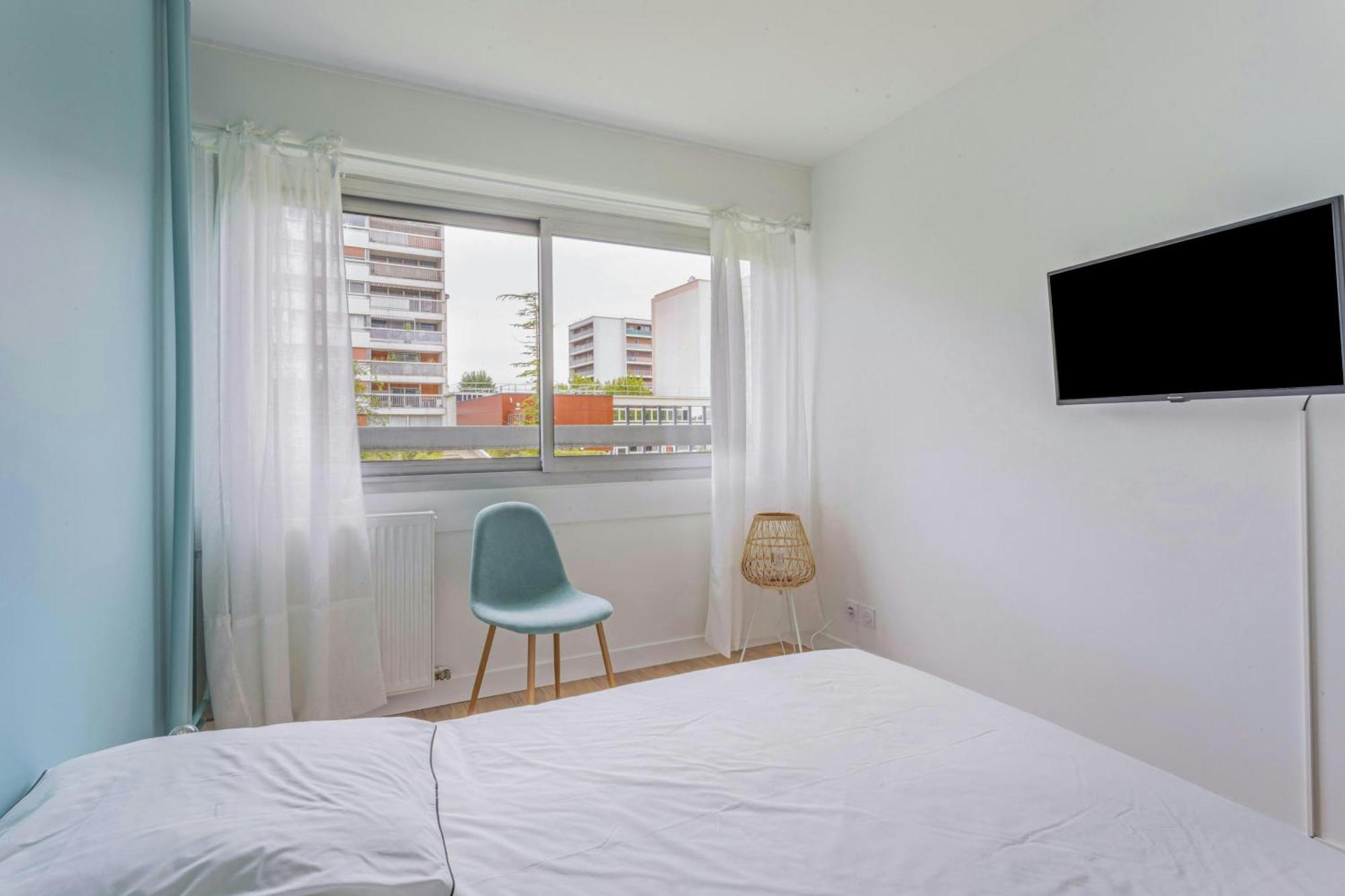 Appart'Hotel Luminous Vue Seine- Paris 15Min 奥尔日河畔于维西 外观 照片