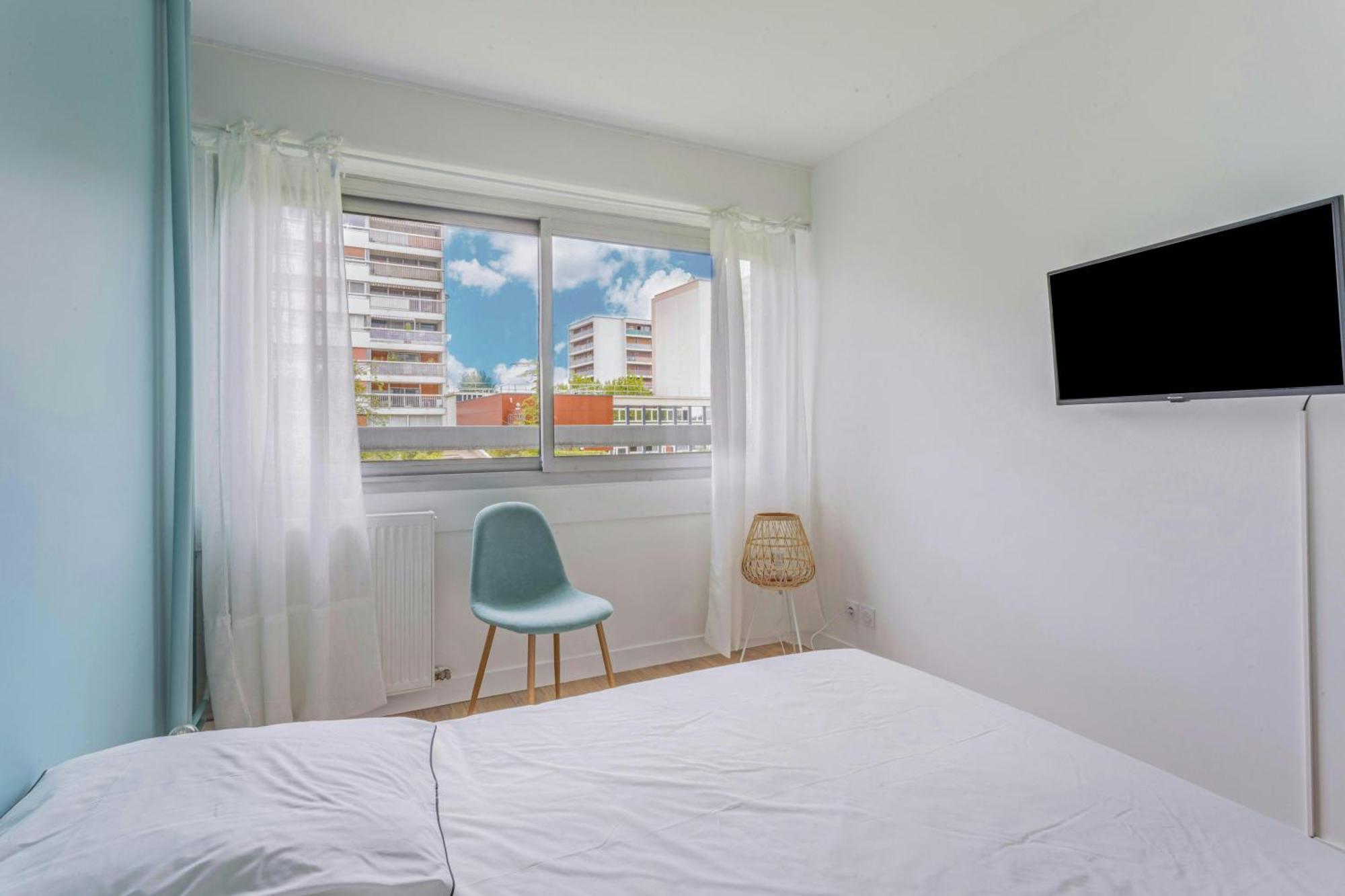 Appart'Hotel Luminous Vue Seine- Paris 15Min 奥尔日河畔于维西 外观 照片