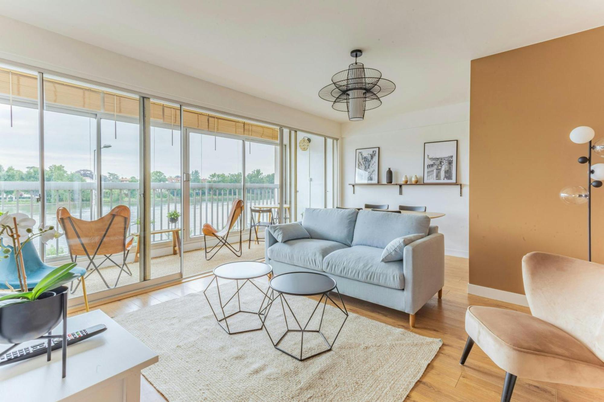 Appart'Hotel Luminous Vue Seine- Paris 15Min 奥尔日河畔于维西 外观 照片